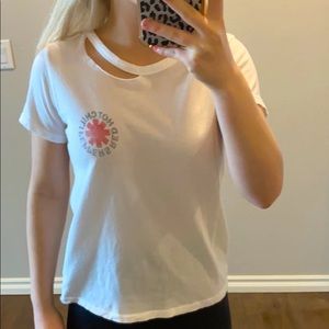 short sleeve band shirt